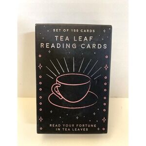 Tea Leaf Reading Cards by Gift Republic 100 cards Learn Tea Leaf Reading New!